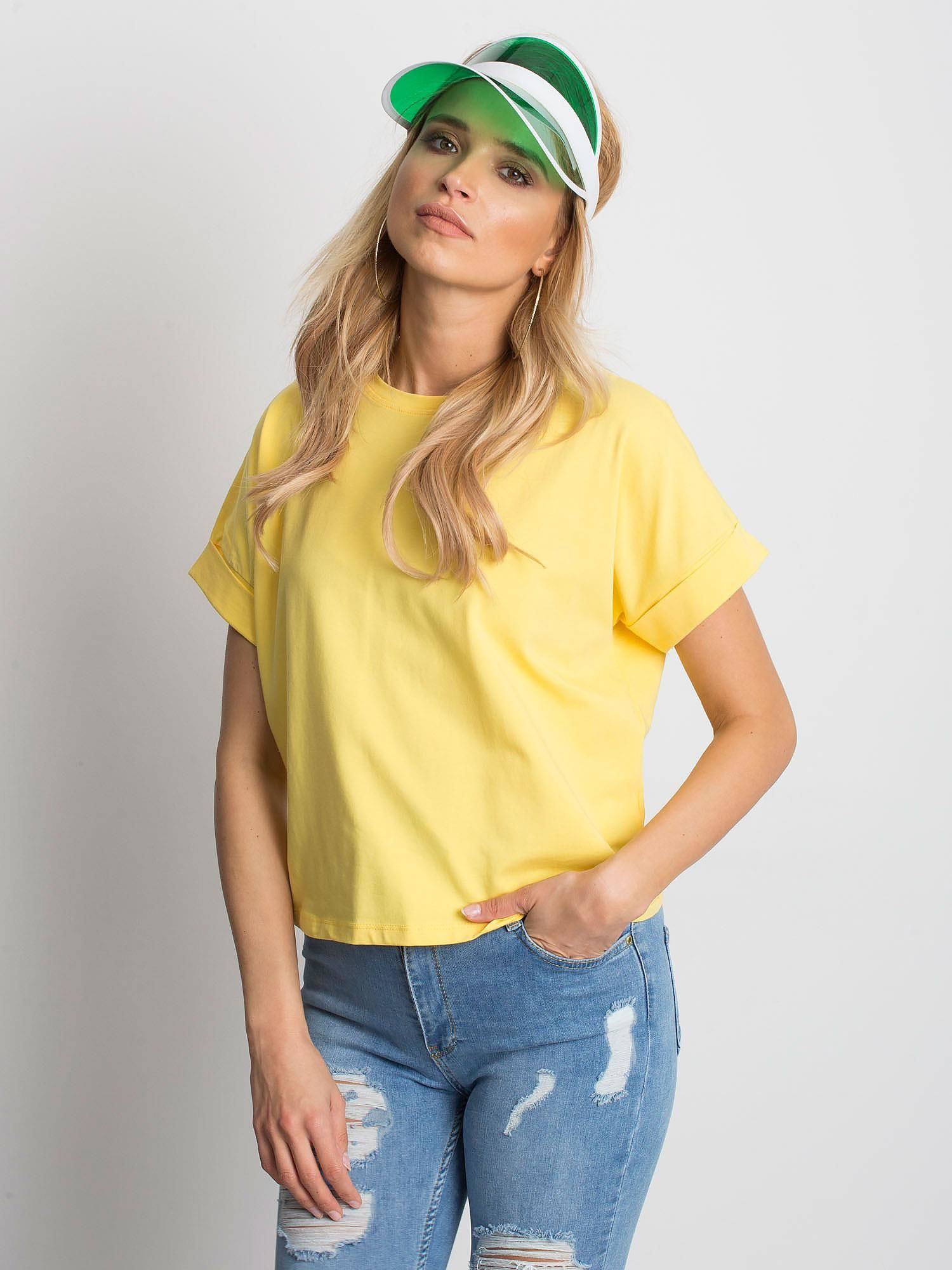 T-shirt żółty