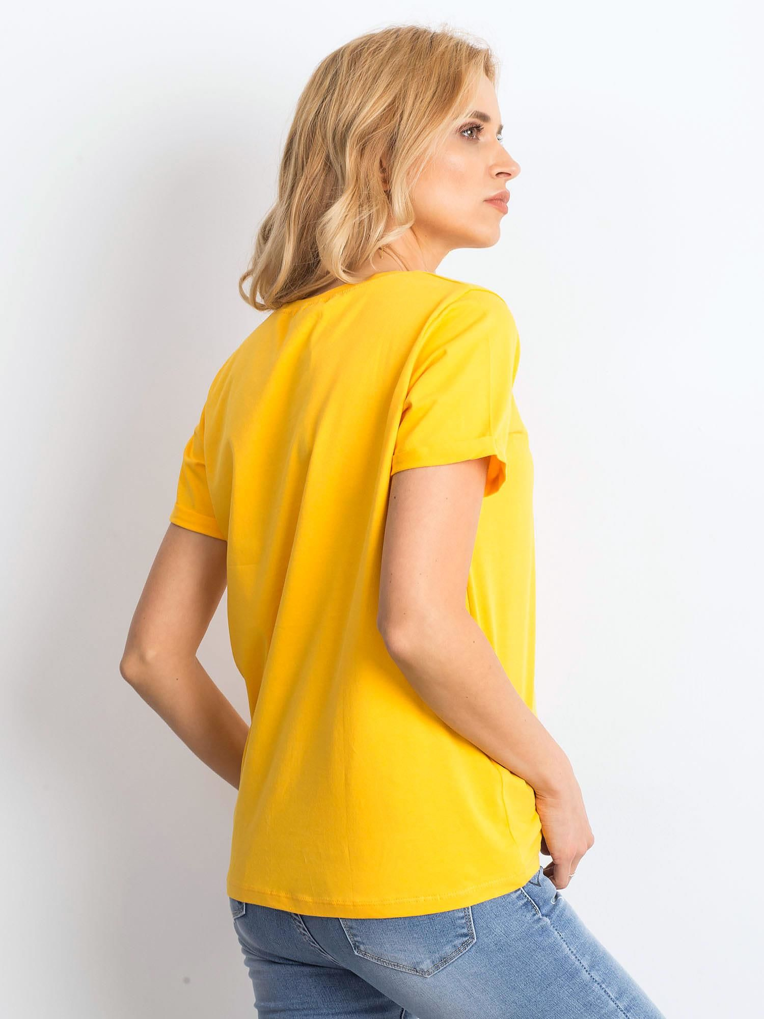 T-shirt Jasny pomarańczowy