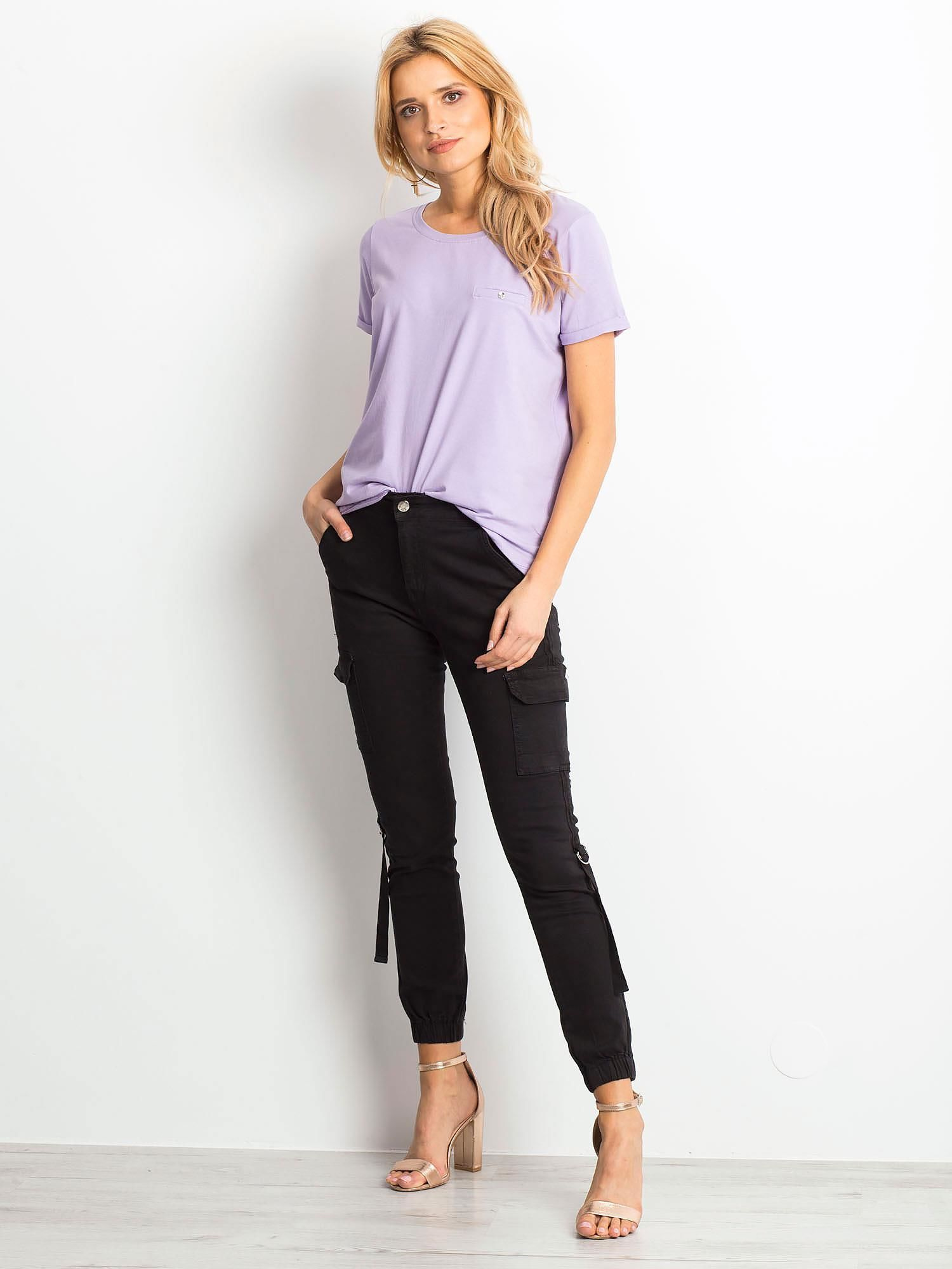 T-shirt Jasny fioletowy
