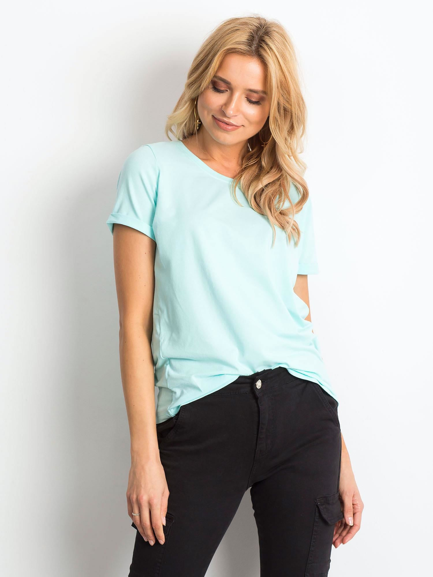 T-shirt Mietowy