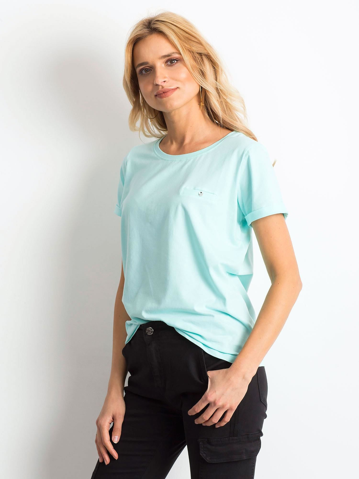 T-shirt Mietowy