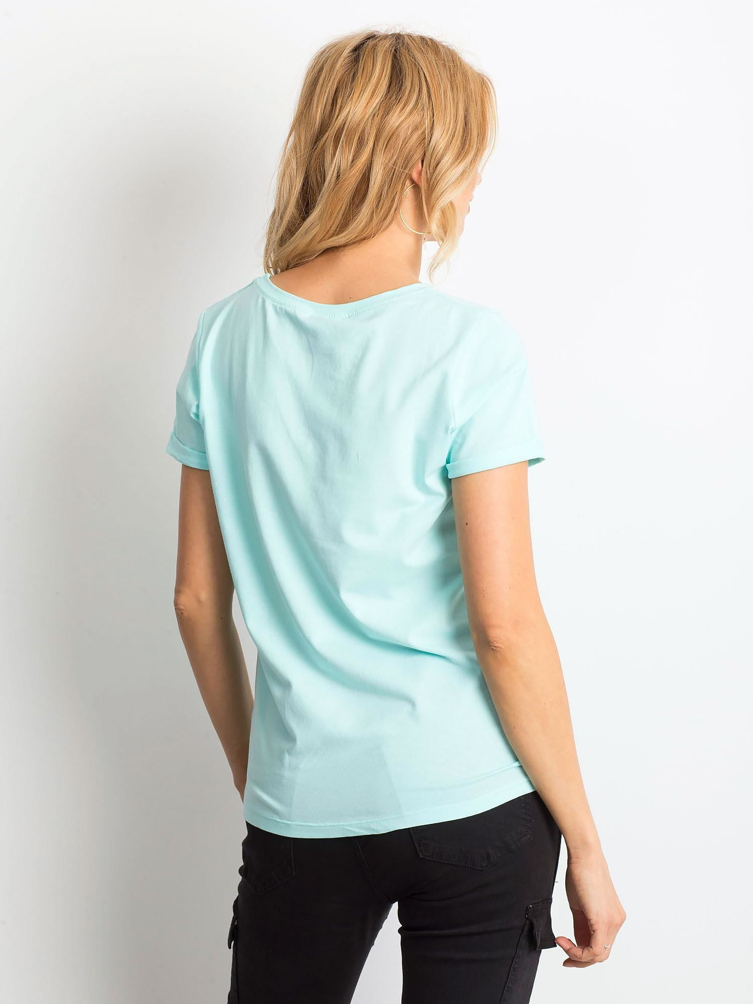 T-shirt Mietowy