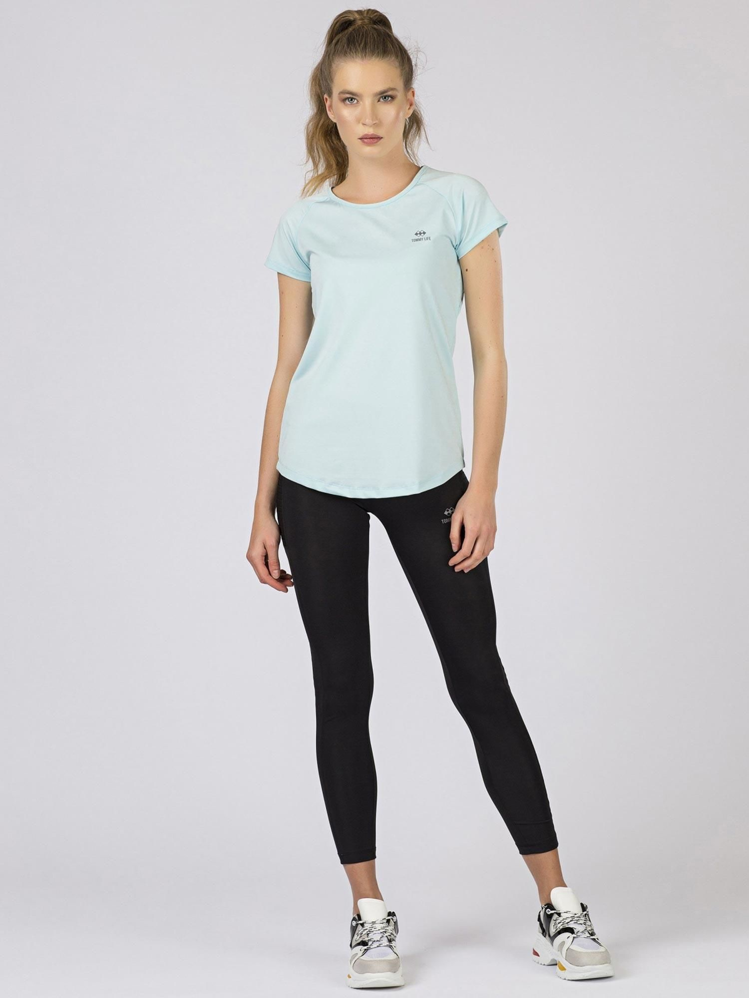 T-shirt Jasny niebieski