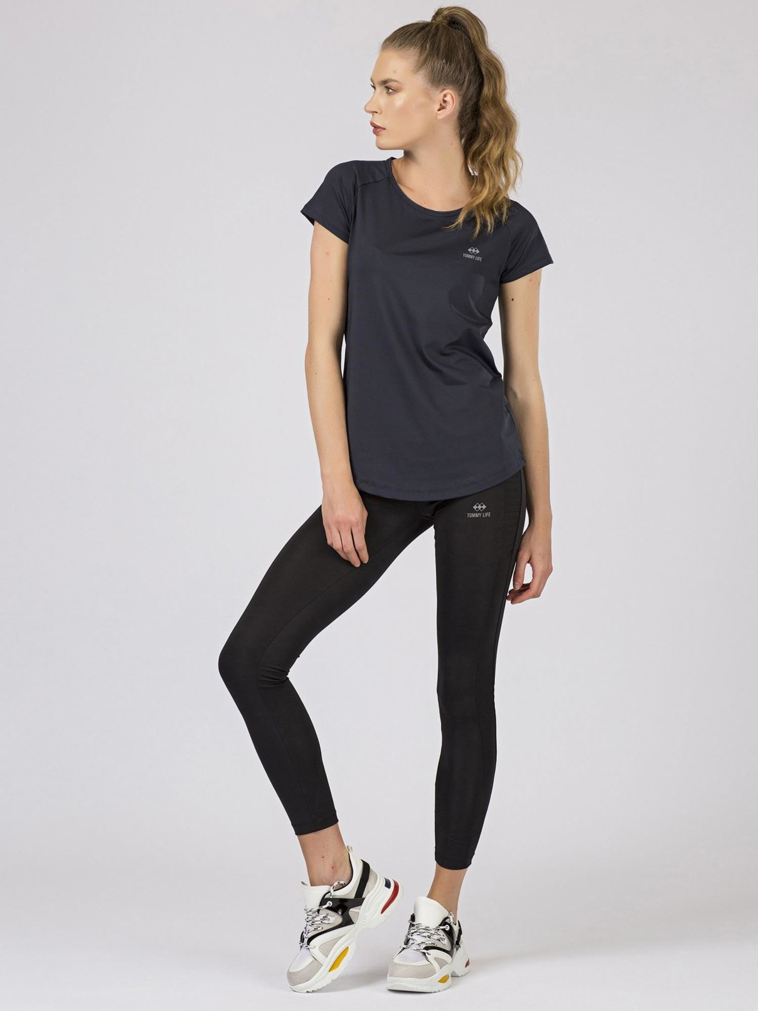 T-shirt Granatowy