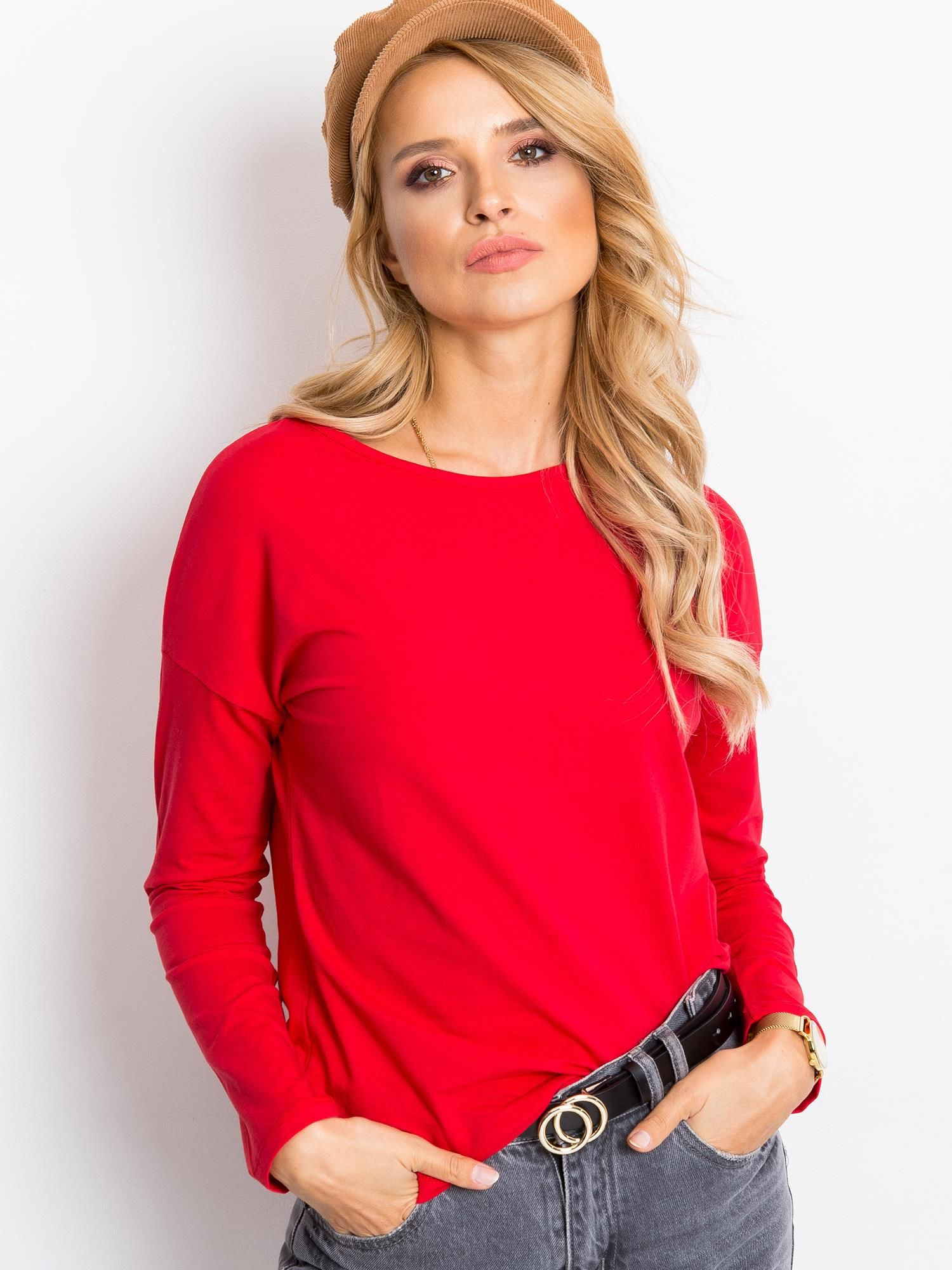 Bluzka Czerwony