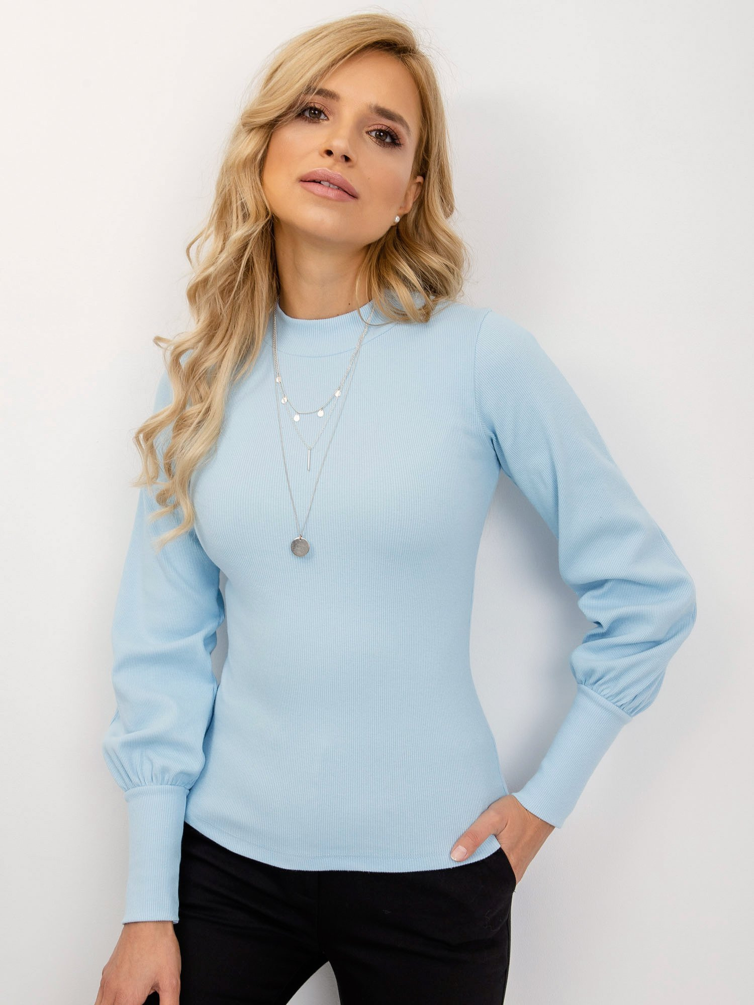 Bluzka Jasny niebieski
