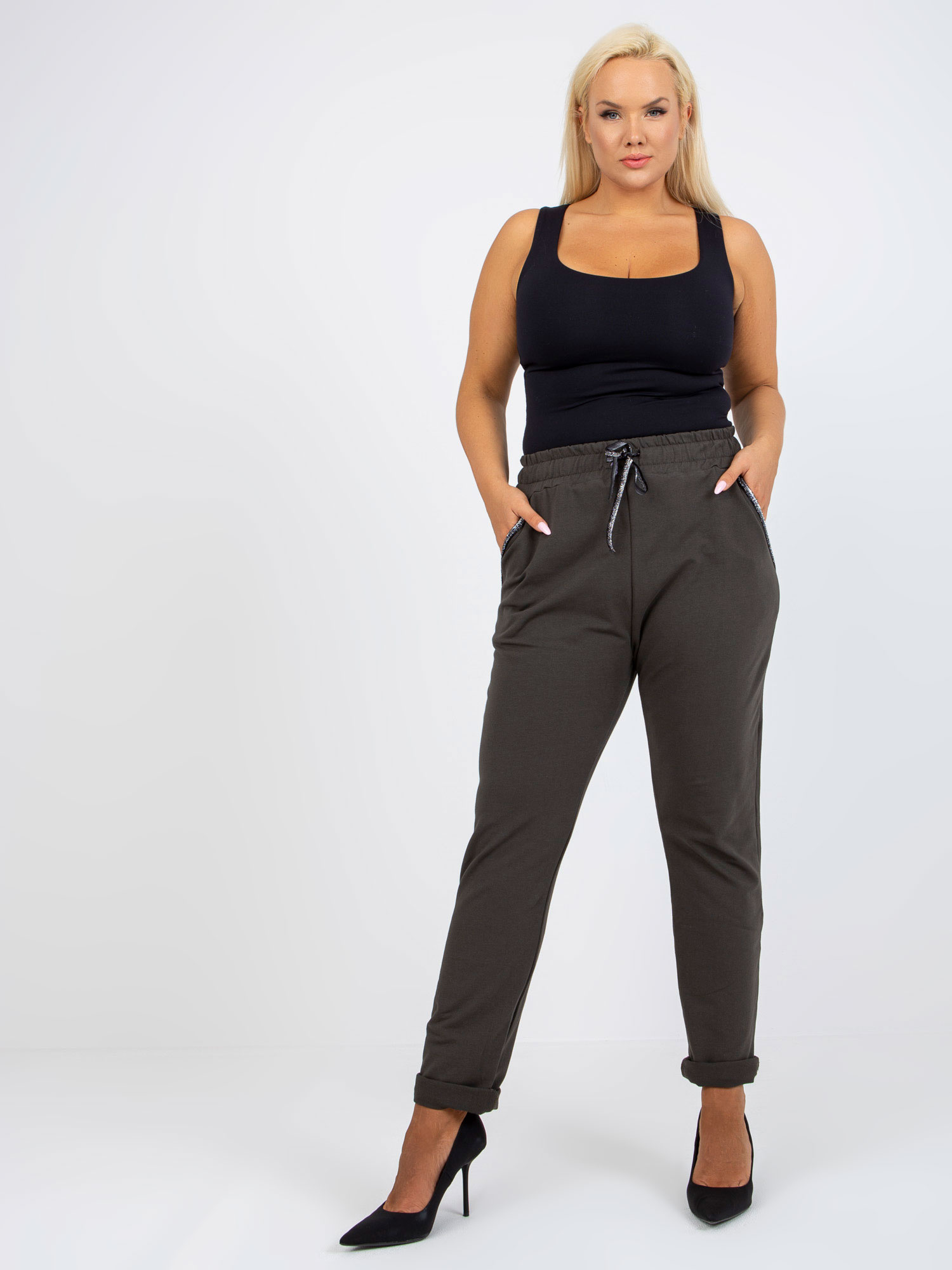 Spodnie dresowe Khaki
