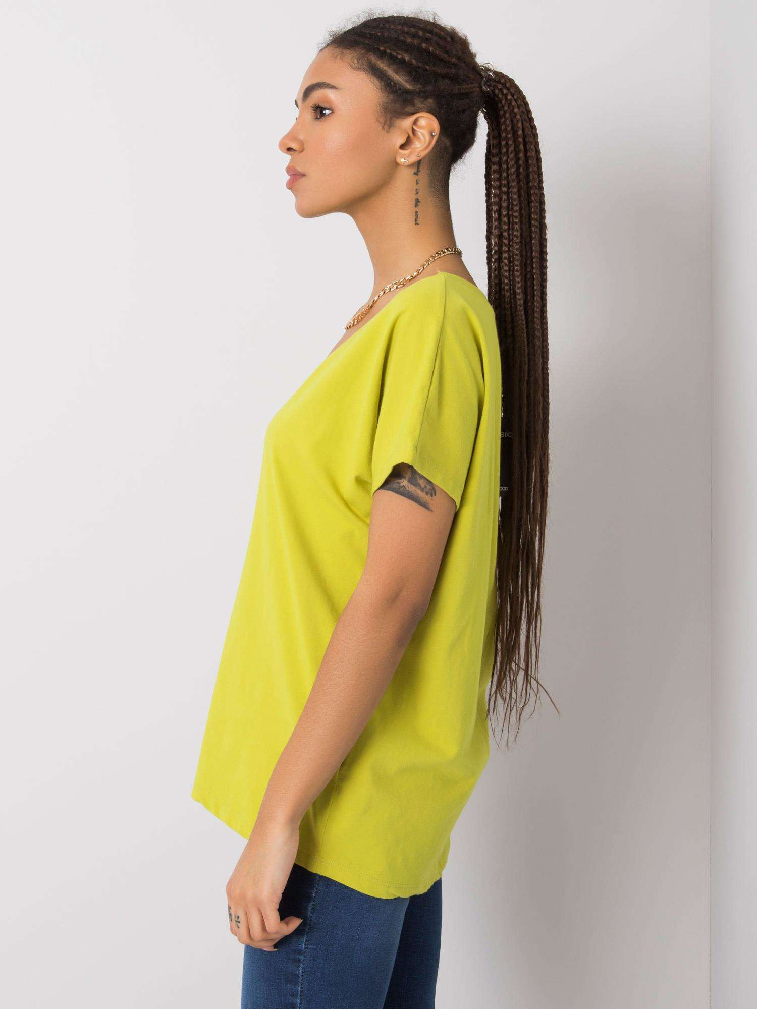T-shirt Limonkowy