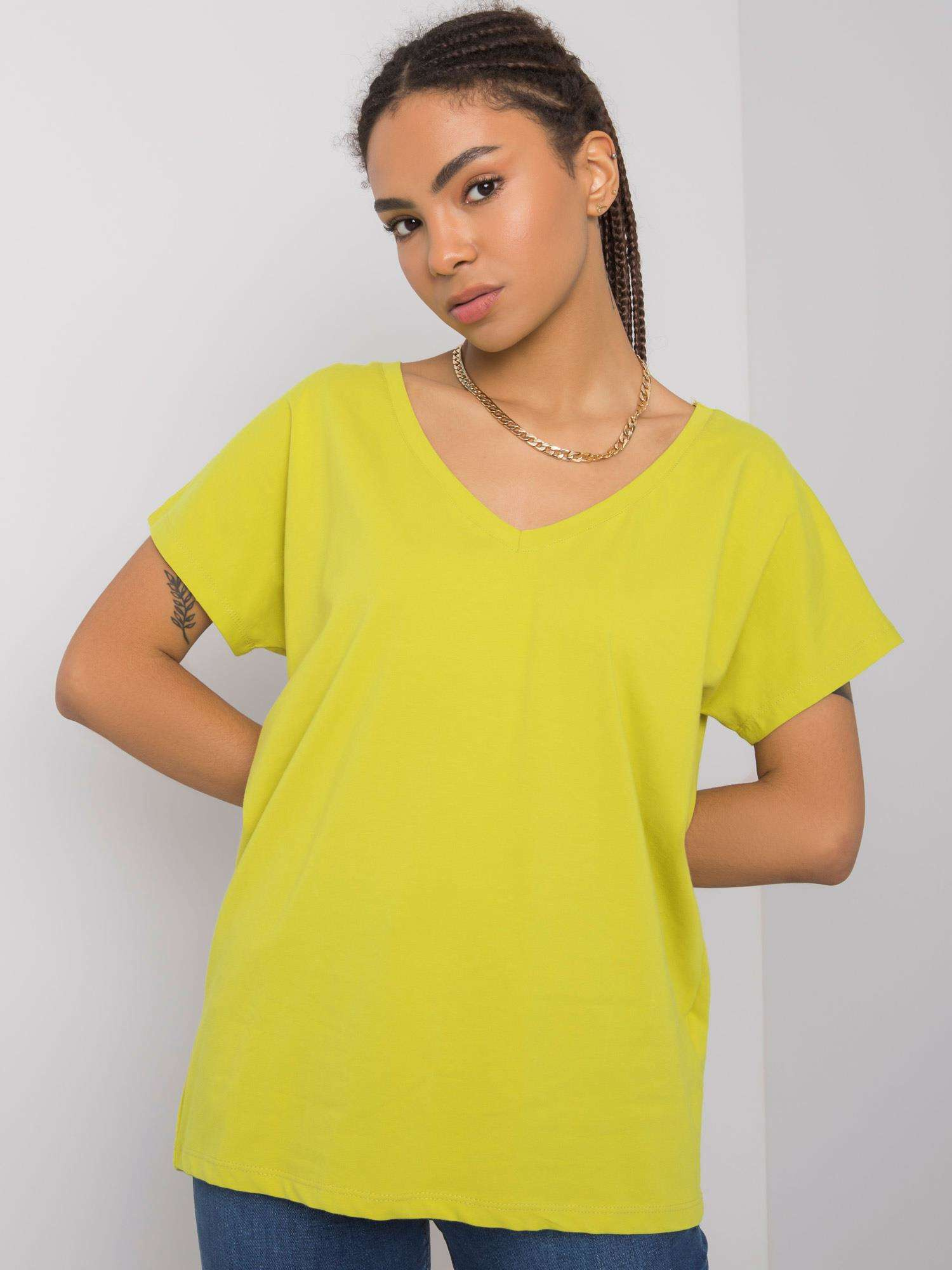 T-shirt Limonkowy
