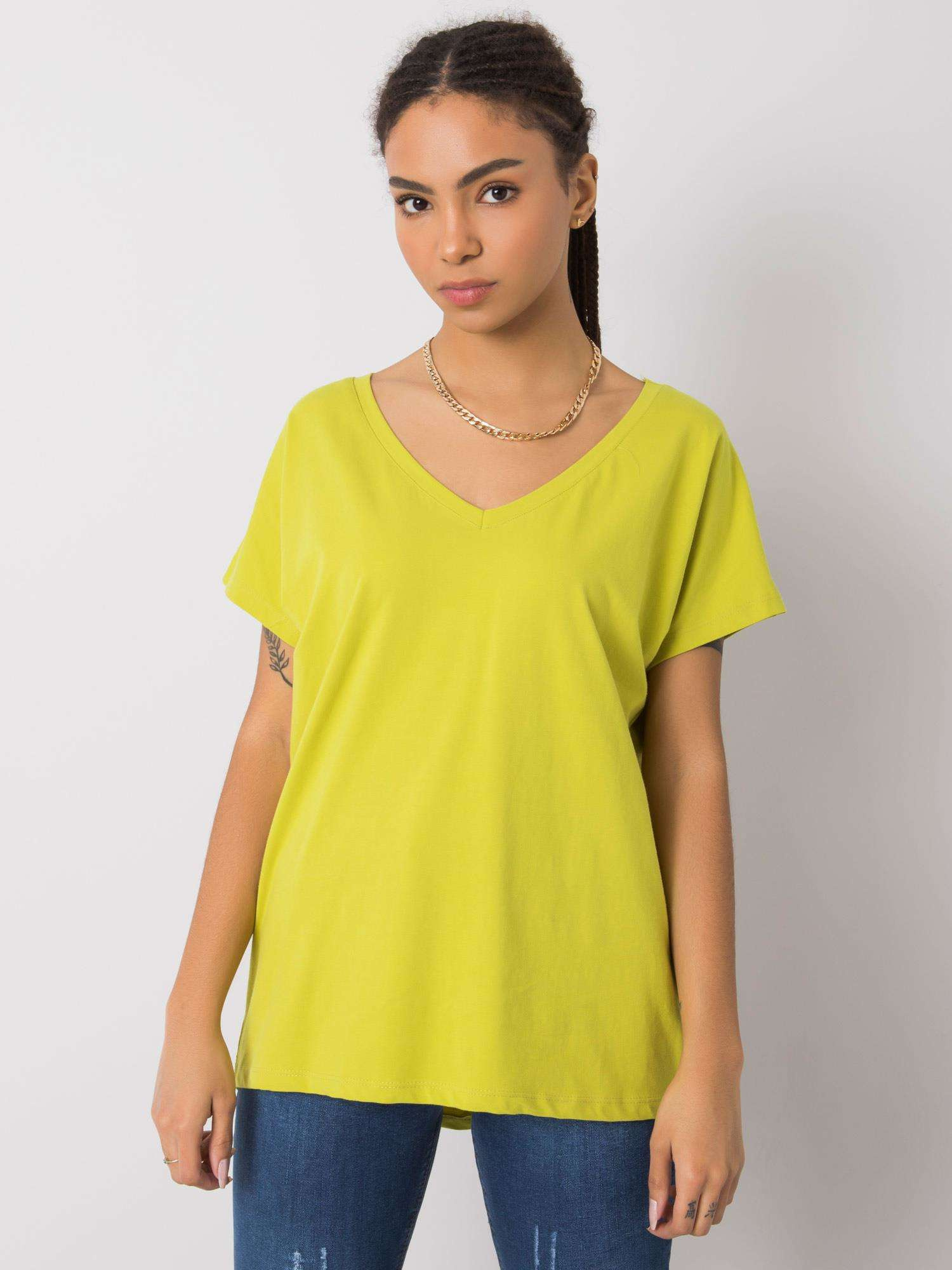 T-shirt Limonkowy