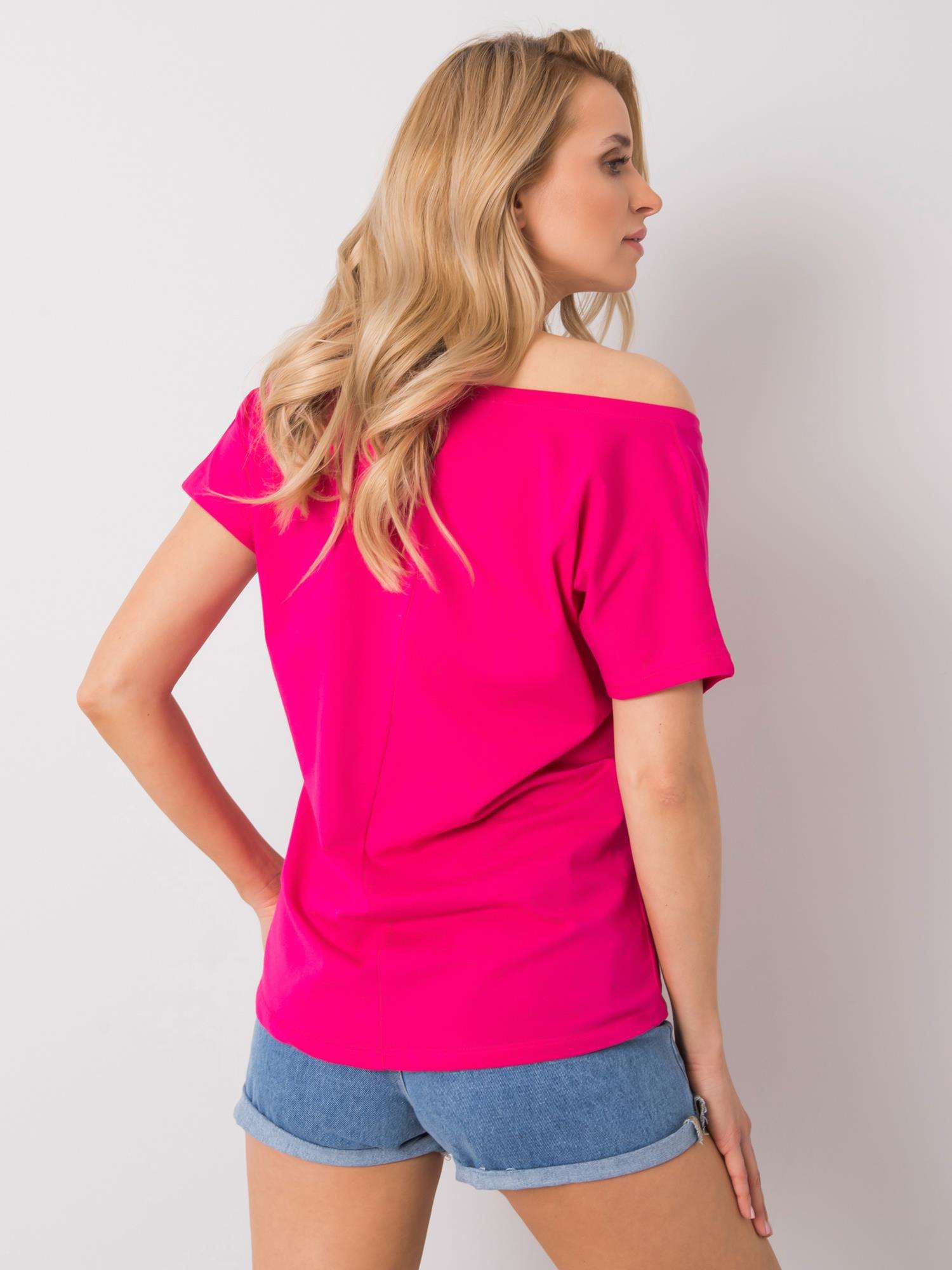 T-shirt Fuksjowy