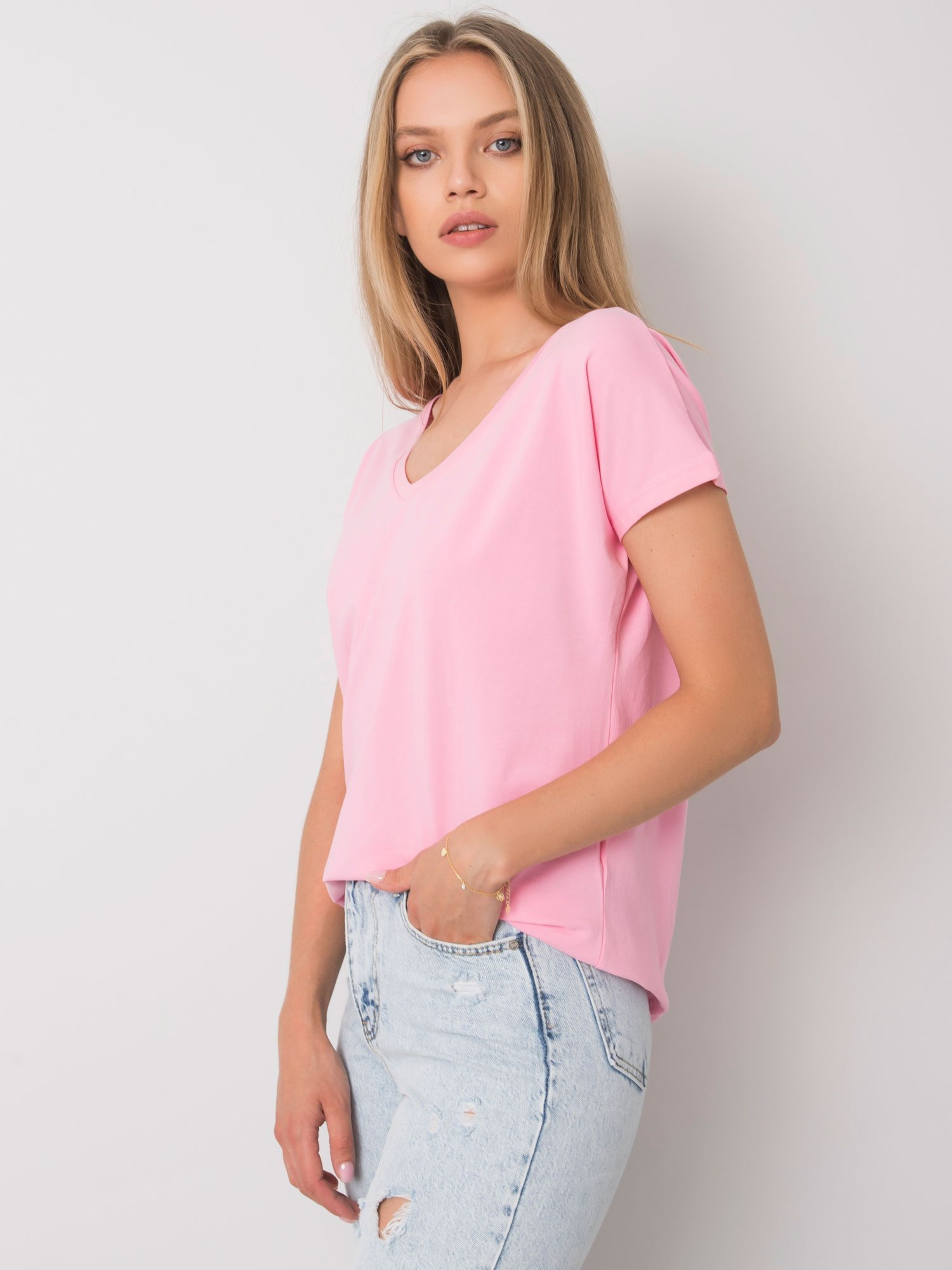 T-shirt Różowy