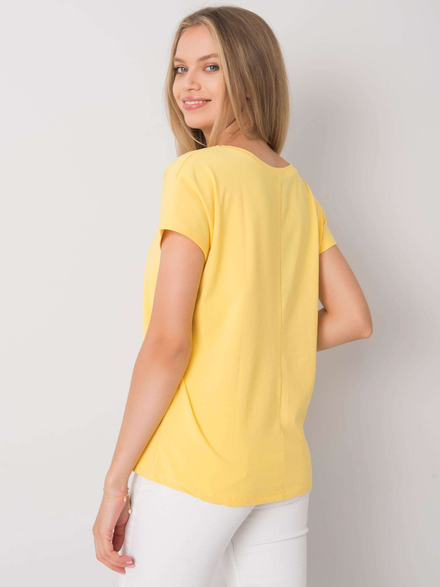 T-shirt żółty