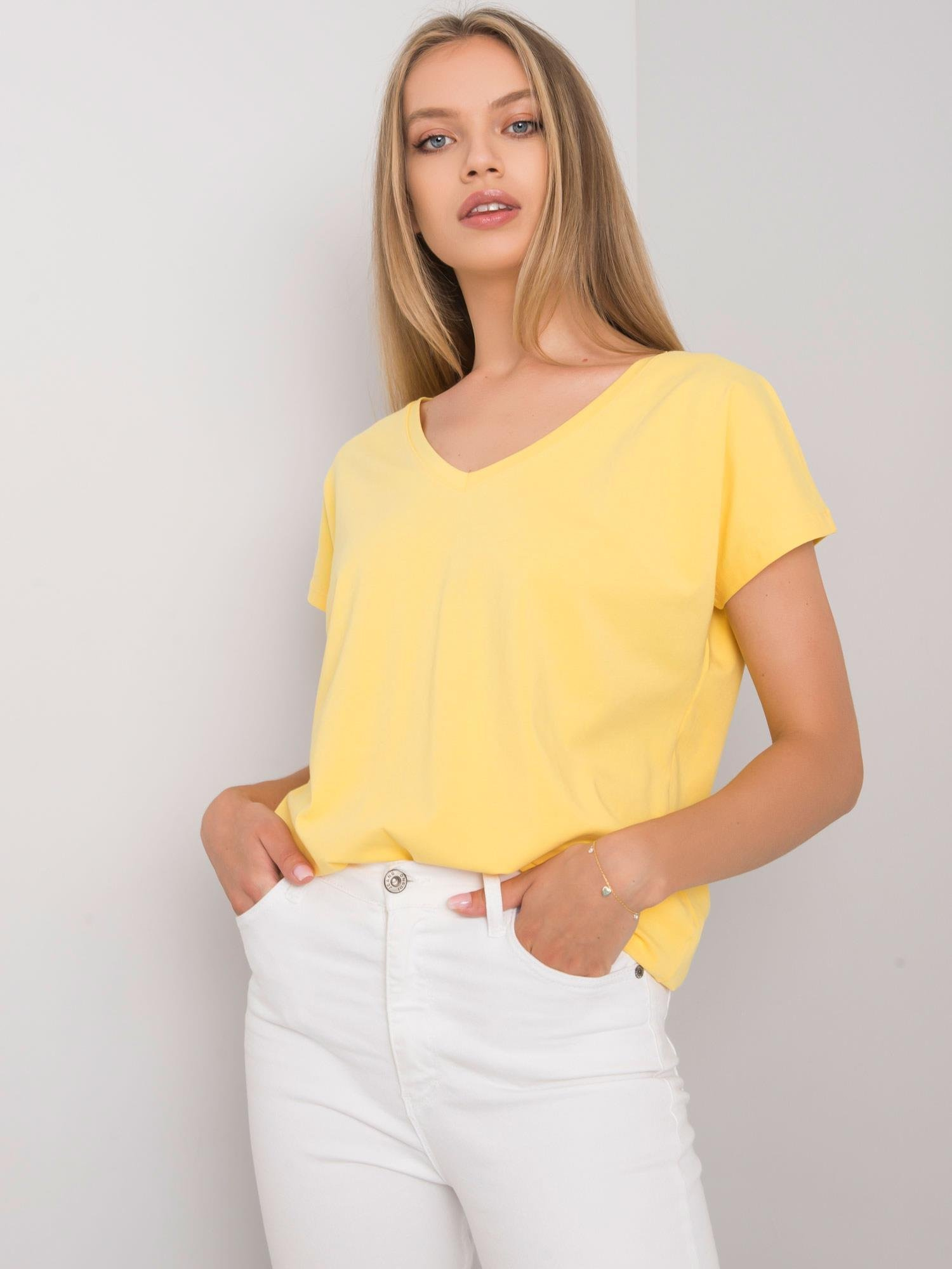 T-shirt żółty