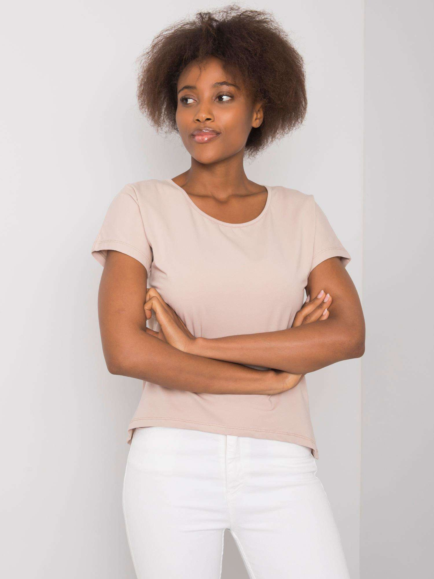 T-shirt Beżowy