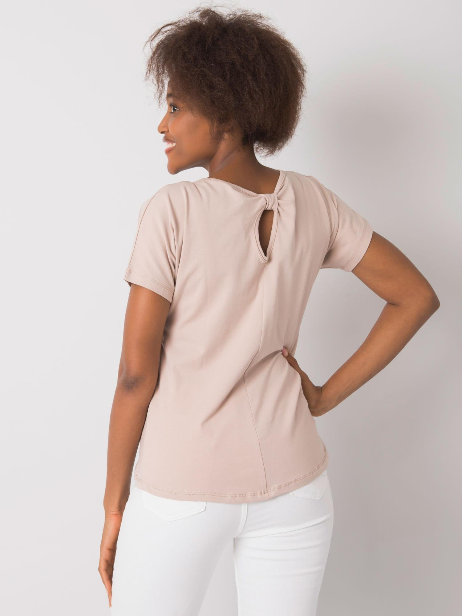 T-shirt Beżowy