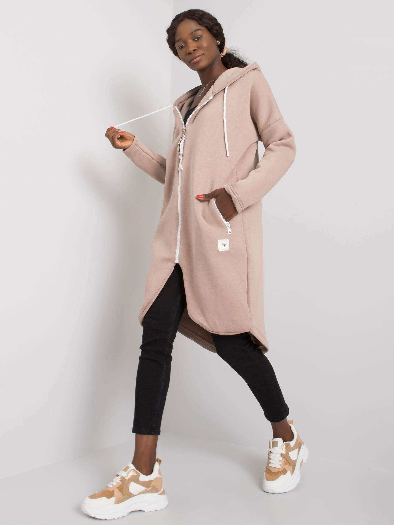 Bluza Ciemny bezowy