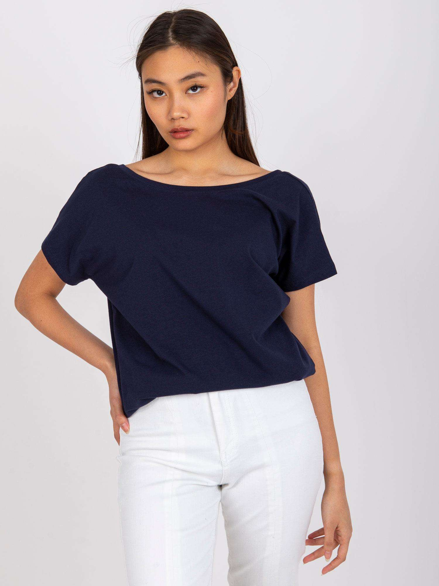 T-shirt Granatowy