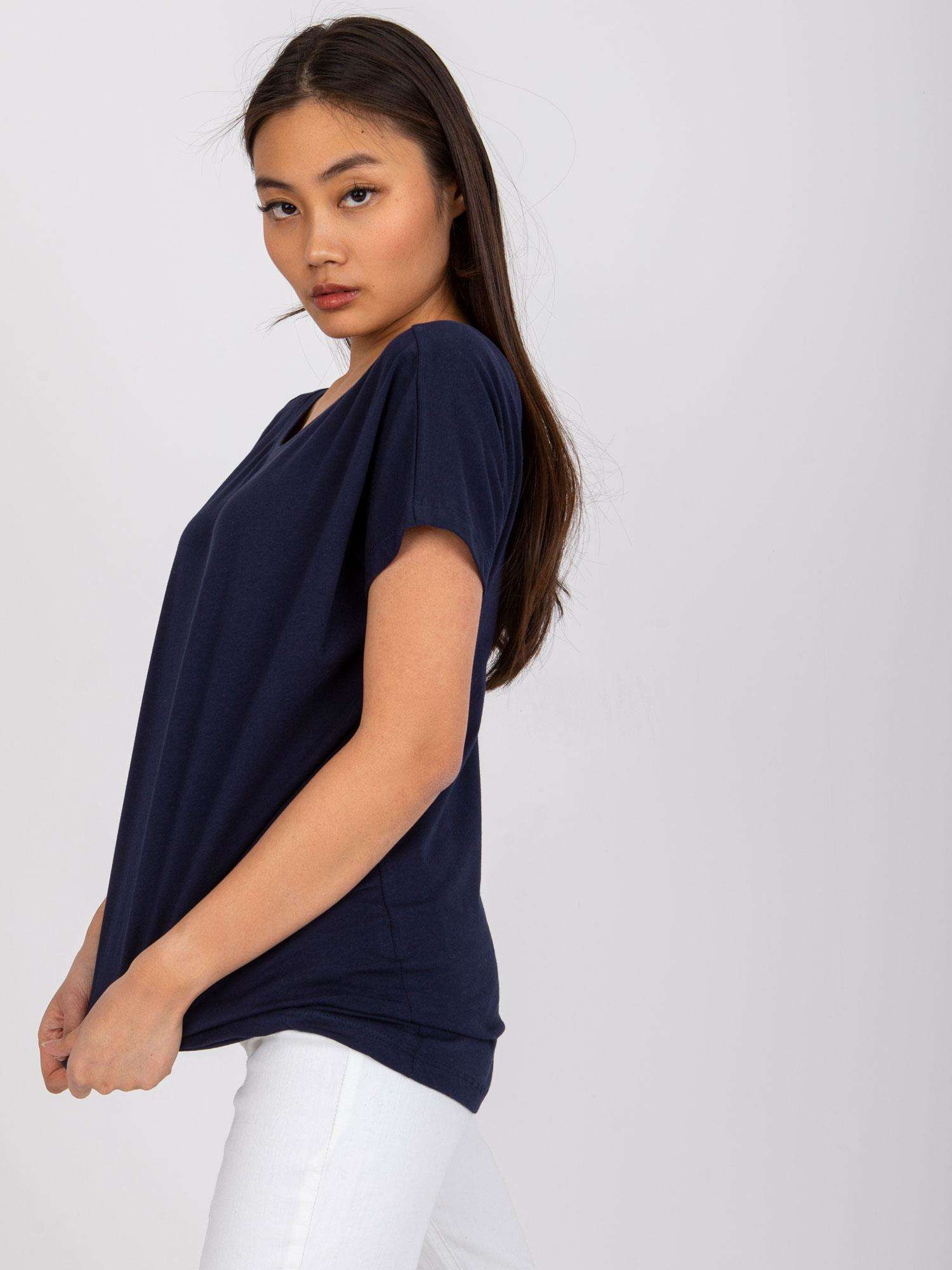 T-shirt Granatowy
