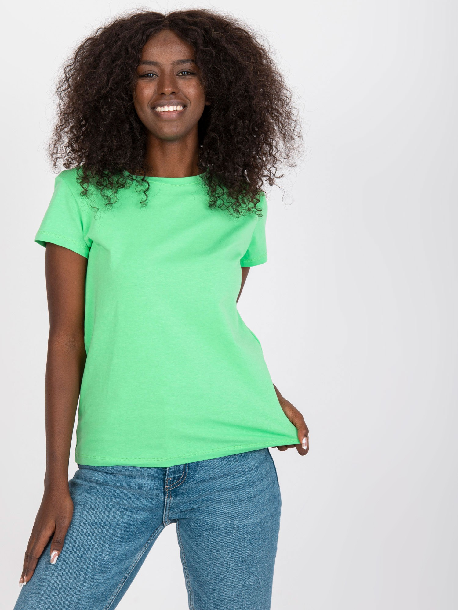T-shirt Jasny zielony