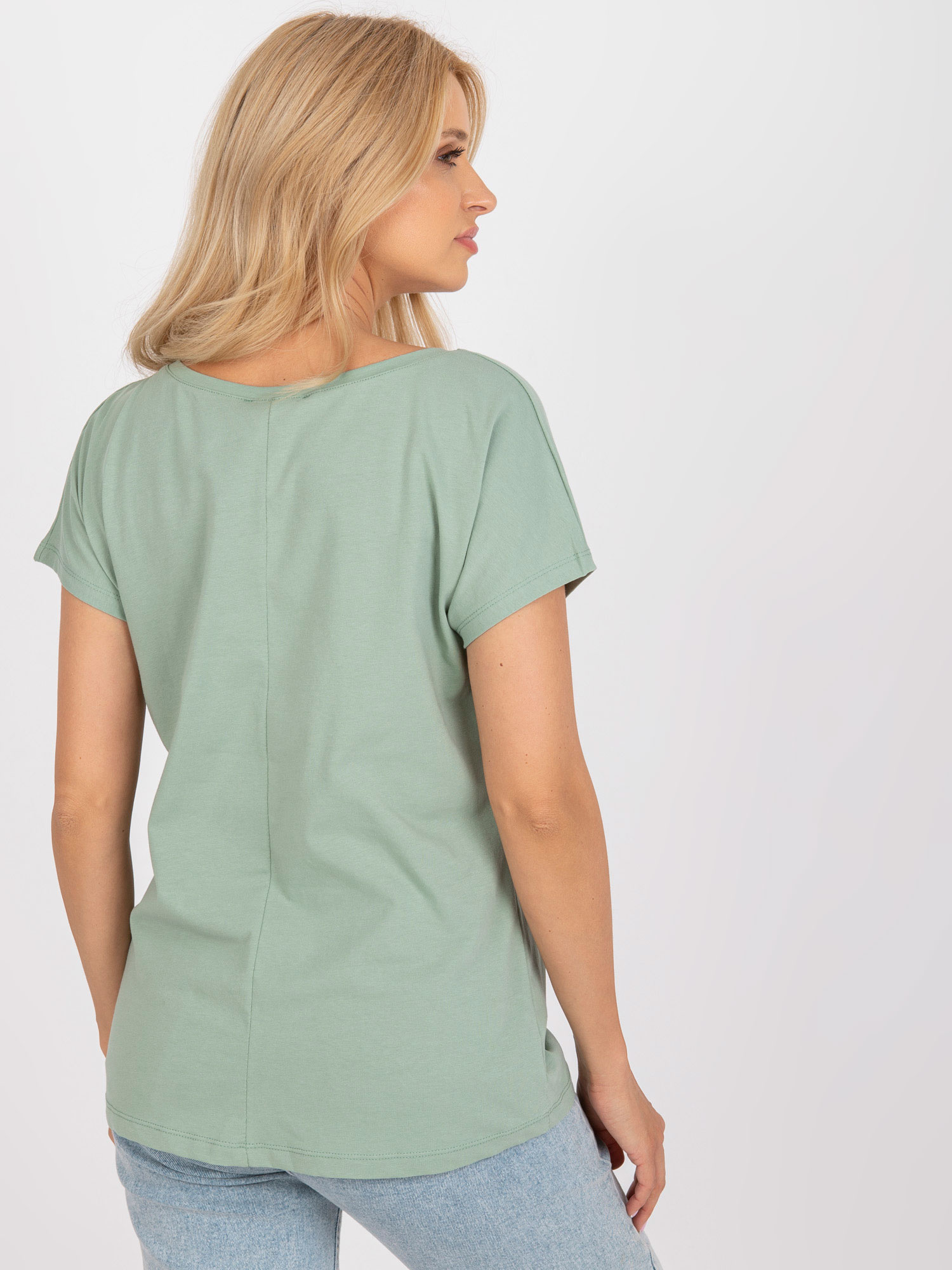 T-shirt Pistacjowy