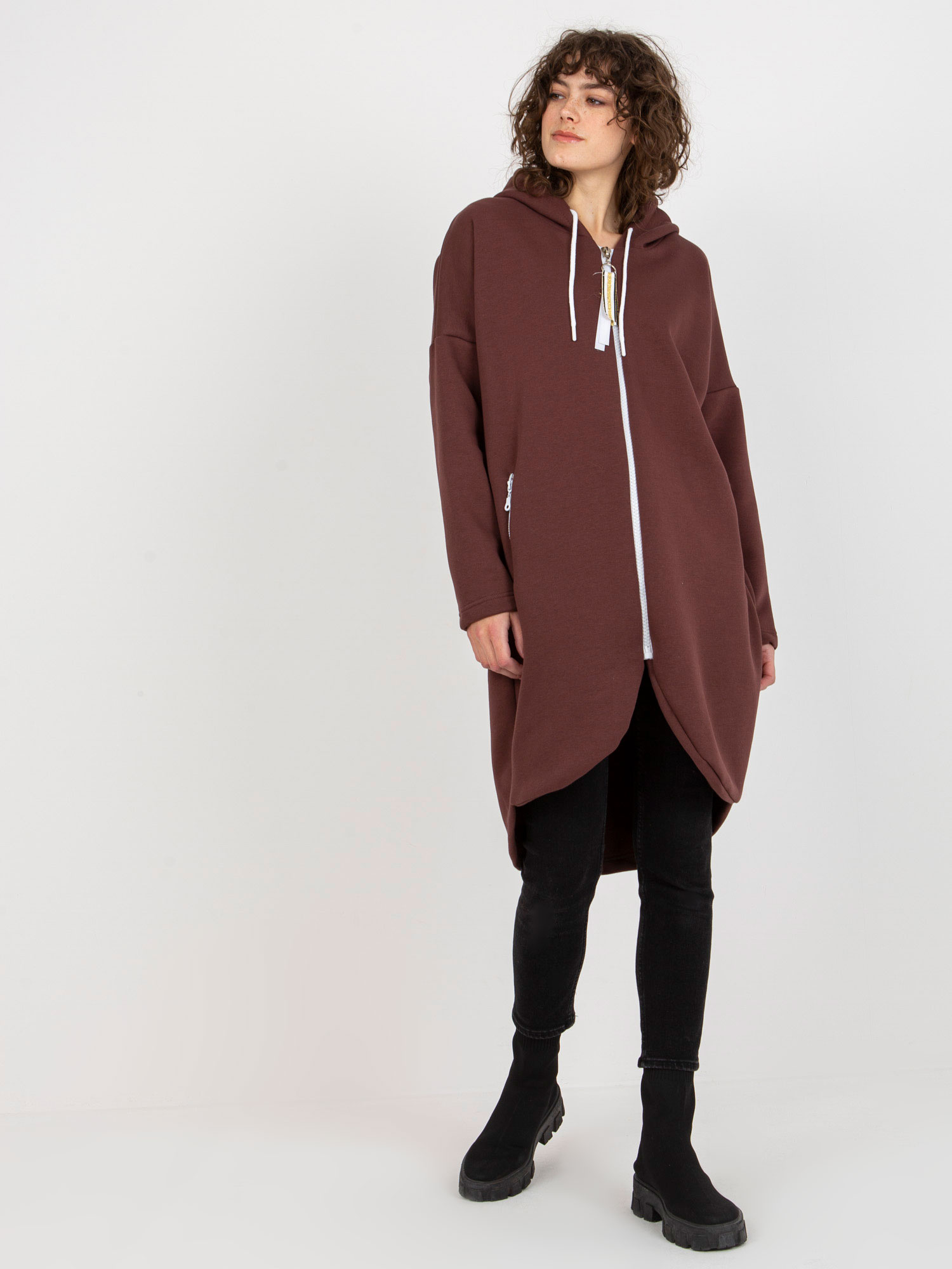 Bluza Ciemny brązowy