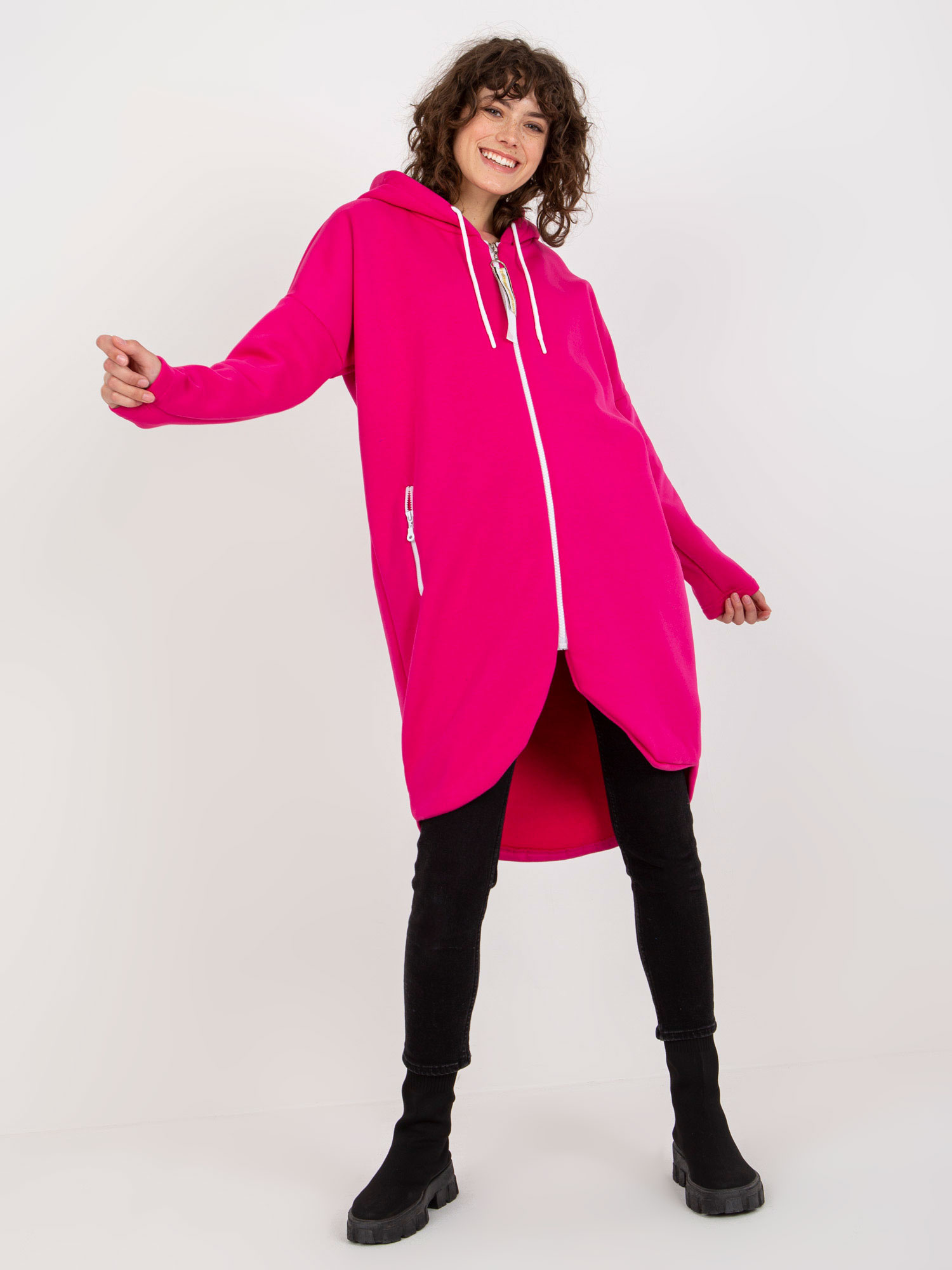 Bluza Fluo różowy