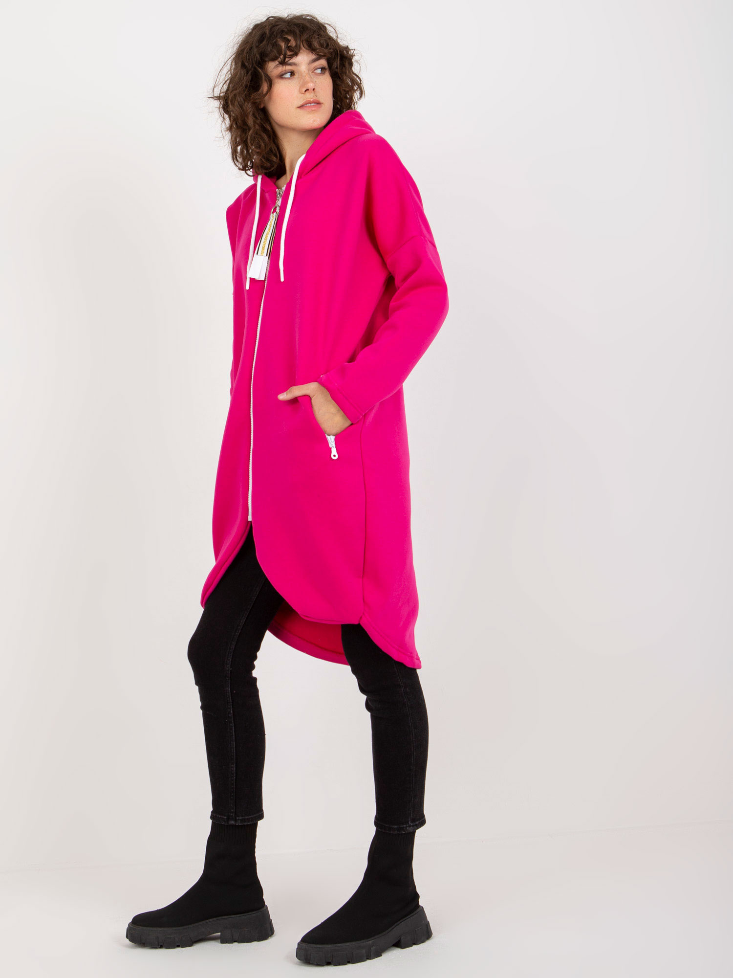 Bluza Fluo różowy